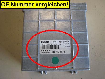 Einspritzsteuergerät Audi Audi A4 B5 8D0907557C