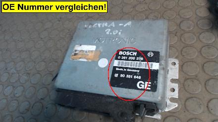 Steuergerät Einspritzung Opel Vectra A 0261200376