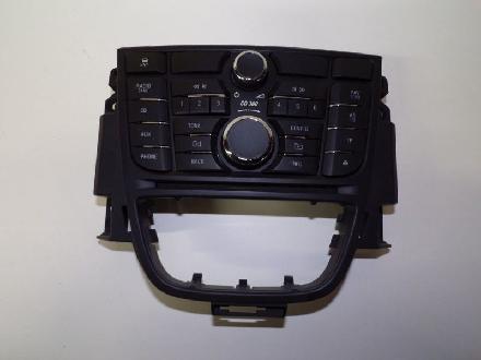 Radio Bedienschalter NAVIGATIONSBEDIENSCHALTER OPEL ASTRA J (P10) 1.3 CDTI 70 KW 13346049