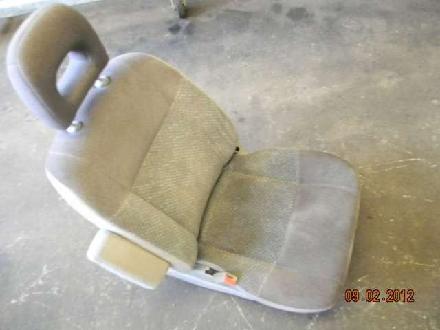 Sitz mit Lehne v.l. vorne links mit Airbag grau Mazda Premacy (Typ:CP)