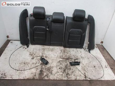 Rücksitzbank Leder geteilt Nur Rückenlehne Sitz Hinten SHZ VW PASSAT B7 3C (362) 2.0 TDI 103 KW