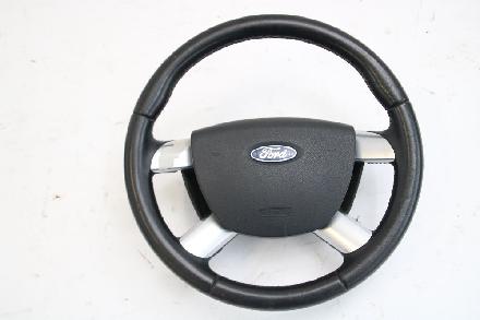 Lenkrad Airbaglenkrad Ford FOCUS 2 Turnier 4M513600CK Lederlenkrad schwarz