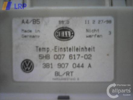 VW Passat B5 3B Heizungsregulierung Klimaautomatik 3B1907044A BJ1998
