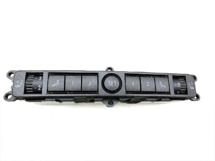 VW Phaeton 3D GP1 07-10 Schalter Regler für Sitzheizung und Lüftung Links und Rechts Hinten anthrazit met.