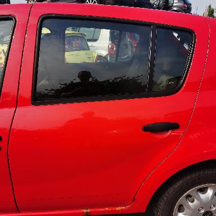 Dacia Sandero BS0 Tür hinten links Rohbau OV21D Red Passion