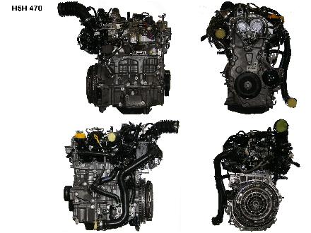 Motor ohne Anbauteile (Benzin) Dacia Dokker (KE) H5H470