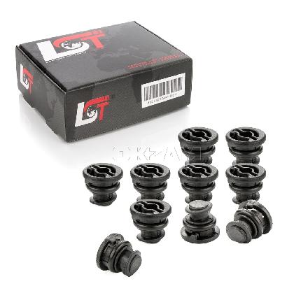 10x Zylinderkopfschraube O-Ring für AUDI A1 A3 A4 A5 A6 Q2 Q3 Q5 TT 1.6 2.0 TDI