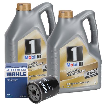 MOBIL Motoröl 153678 MAHLE Ölfilter OC 229