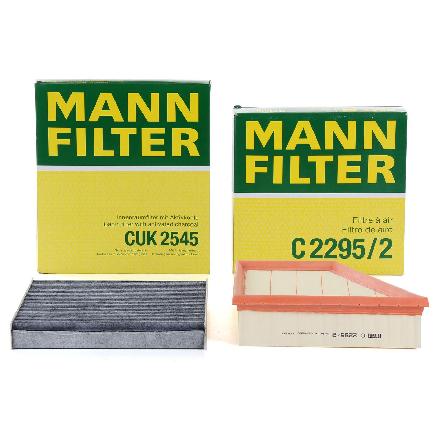 MANN-FILTER Luftfilter C 2295/2 + Filter, Innenraumluft CUK 2545