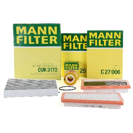 MANN Filterset 3-tlg MERCEDES E-Klasse W211 S211 E280/320CDI CLS C219 CLS320/350CDI OM642