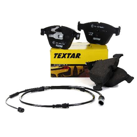 TEXTAR 2468801 Bremsbeläge + Wako BMW 5er F10 F11 528-535i 525d 530d 6er F06 640i vorne