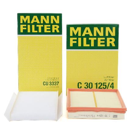 MANN-FILTER Filter, Innenraumluft CU 3337 + Luftfilter C 30 125/4