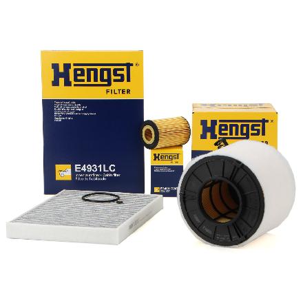 HENGST FILTER Filter, Innenraumluft E4931LC + Luftfilter E1453L + Ölfilter E340H D247