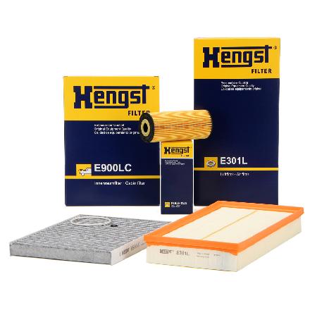 HENGST FILTER Luftfilter E301L + Ölfilter E154H D48 + Filter, Innenraumluft E900LC