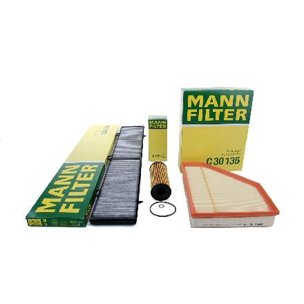 MANN Filterset 3-tlg BMW 1er E81-E88 116-123d 3er E90-93 316-320d X1 E84 N47