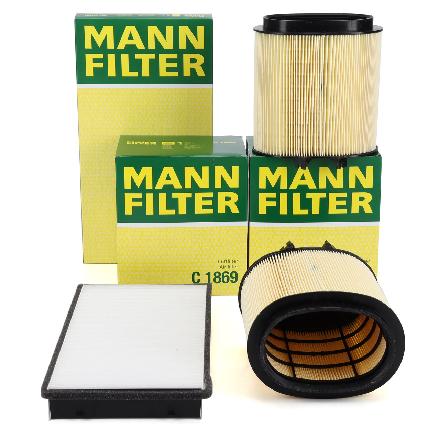 MANN-FILTER Luftfilter C 1869 + Filter, Innenraumluft CU 3360
