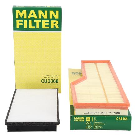 MANN-FILTER Filter, Innenraumluft CU 3360 + Luftfilter C 54 165