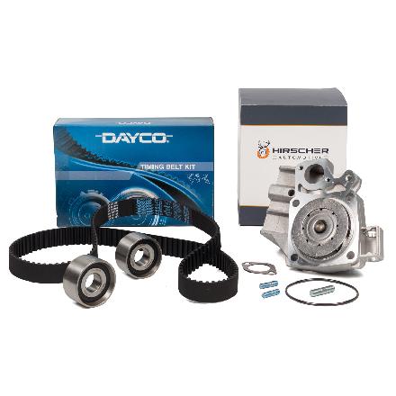 DAYCO Zahnriemensatz + HIRSCHER Wasserpumpe CITROEN Jumper Ducato PEUGEOT Boxer 2.5/2.8 D