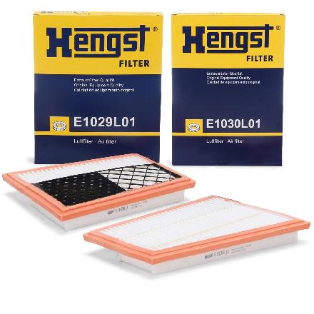 HENGST FILTER Luftfilter E1030L01 + Luftfilter E1029L01