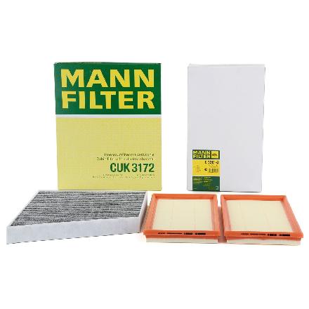 MANN-FILTER Filter, Innenraumluft CUK 3172 + Luftfilter C 3361-2