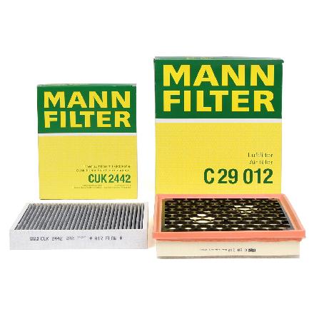 MANN-FILTER Filter, Innenraumluft CUK 2442 + Luftfilter C 29 012