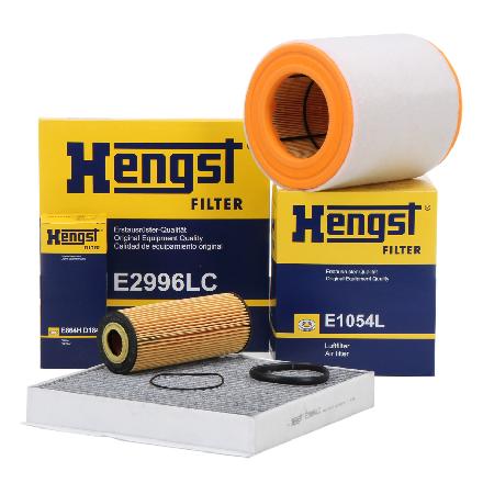 HENGST FILTER Luftfilter E1054L + Ölfilter E864H D184 + Filter, Innenraumluft E2996LC