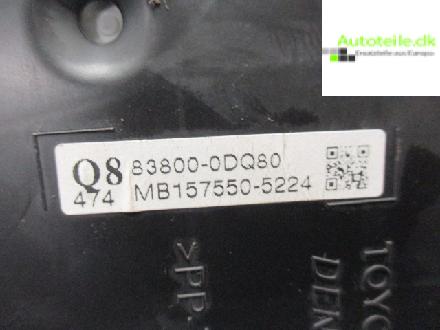 Instrumente Tachometer TOYOTA YARIS 2012 83310km 83800-0DQ80 1NR-FE