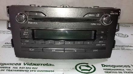 Radio 8612002520 Toyota Auris (E15) Schrägheck 2.2 D-CAT 16V (2AD-FHV)