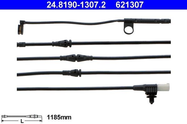 Warnkontakt, Bremsbelagverschleiß ATE 24.8190-1307.2