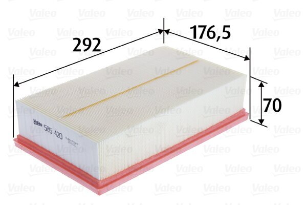 Luftfilter VALEO 585420