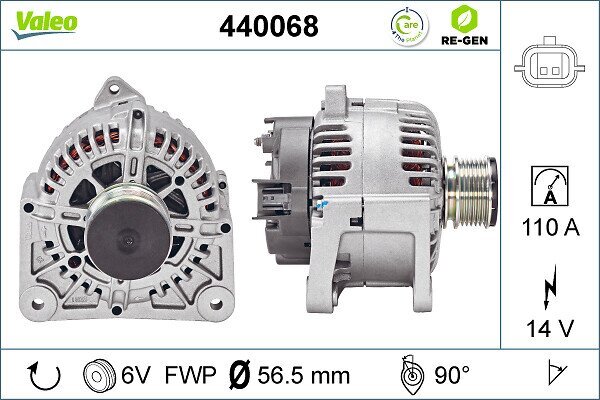 Generator 14 V VALEO 440068