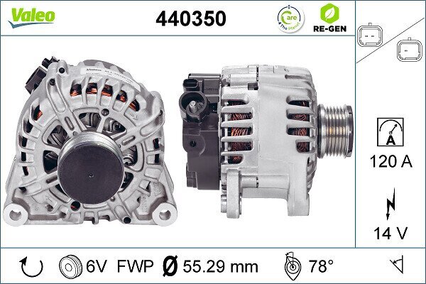 Generator 14 V VALEO 440350