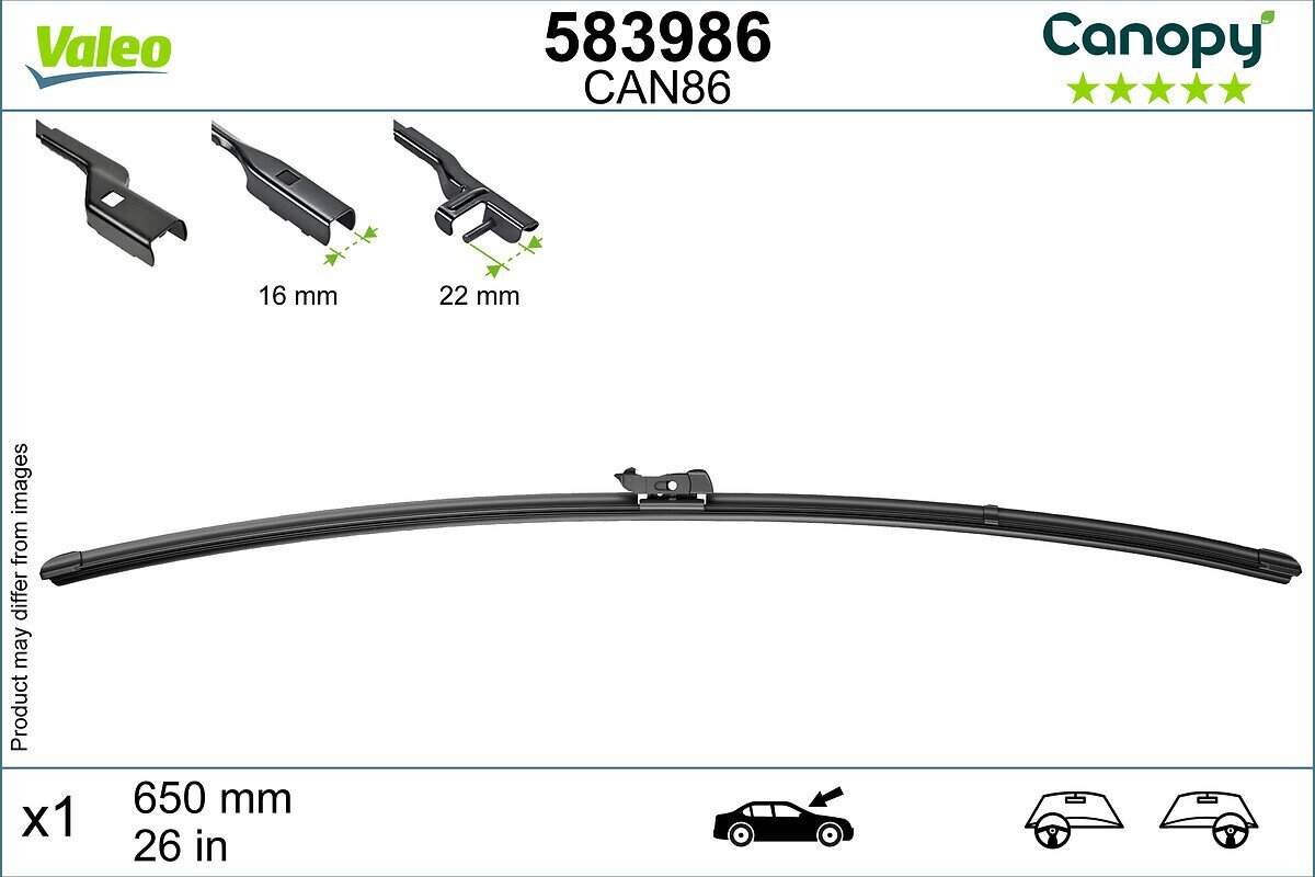 Wischblatt VALEO 583986