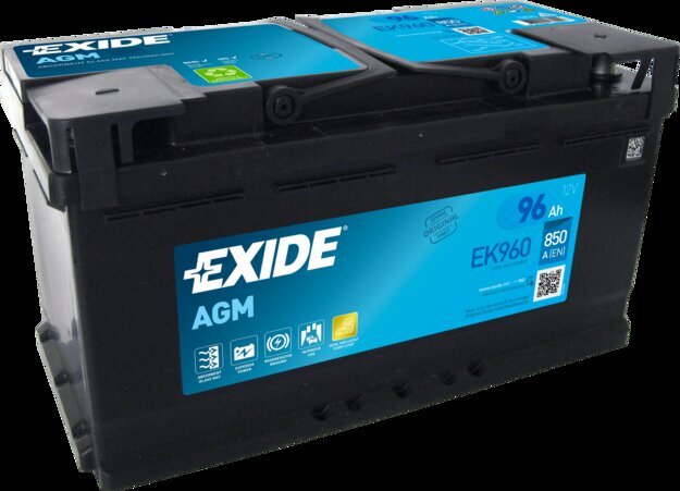 Starterbatterie 12 V 96 Ah EXIDE EK960