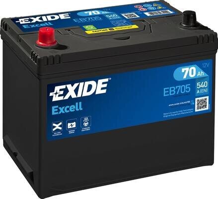 Starterbatterie 12 V 70 Ah EXIDE EB705