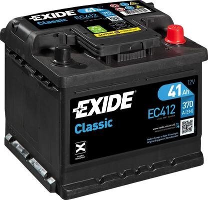 Starterbatterie 12 V 41 Ah EXIDE EC412