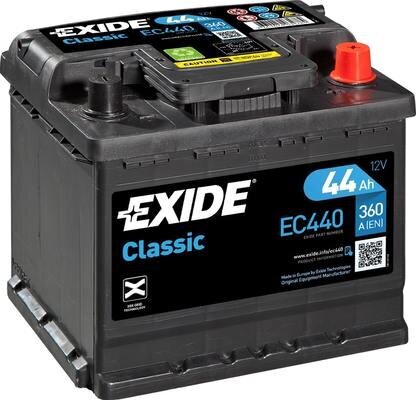 Starterbatterie 12 V 44 Ah EXIDE EC440