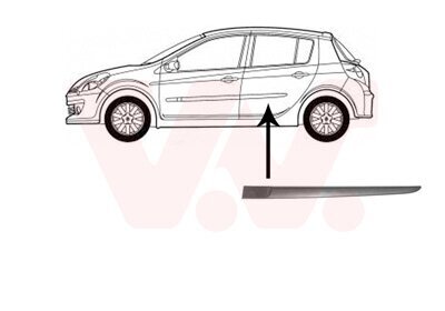 Zier-/Schutzleiste, Tür VAN WEZEL 4331425