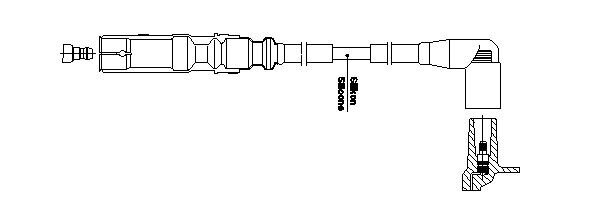 Zündleitung BREMI 1A32F60