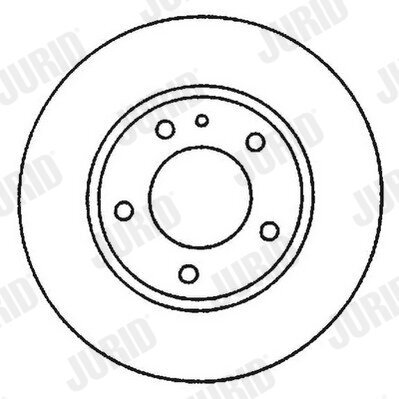 Bremsscheibe JURID 562049J