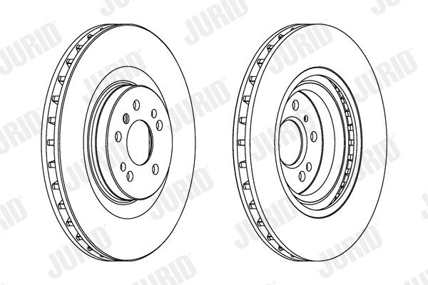 Bremsscheibe JURID 562346JC-1