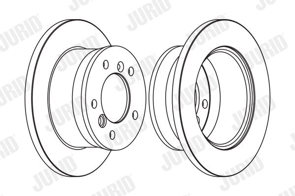 Bremsscheibe JURID 567761J