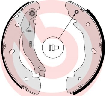 Bremsbackensatz BREMBO S 24 538