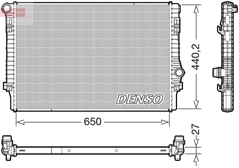 Kühler, Motorkühlung DENSO DRM32049
