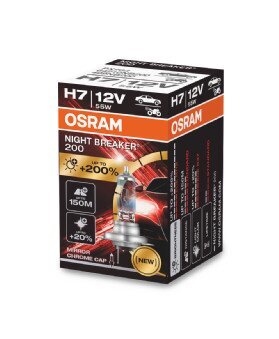 Glühlampe, Fernscheinwerfer 12 V 55 W H7 ams-OSRAM 64210NB200