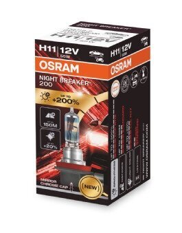 Glühlampe, Fernscheinwerfer 12 V 55 W H11 ams-OSRAM 64211NB200