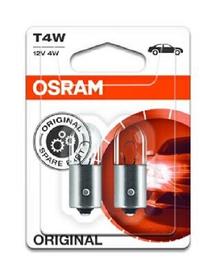 Glühlampe, Blinkleuchte 12 V 4 W T4W ams-OSRAM 3893-02B