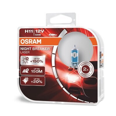 Glühlampe, Fernscheinwerfer 12 V 55 W H11 ams-OSRAM 64211NL-HCB