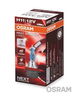 Glühlampe, Fernscheinwerfer 12 V 55 W H11 ams-OSRAM 64211NL