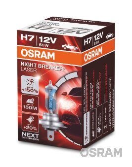 Glühlampe, Fernscheinwerfer 12 V 55 W H7 ams-OSRAM 64210NL